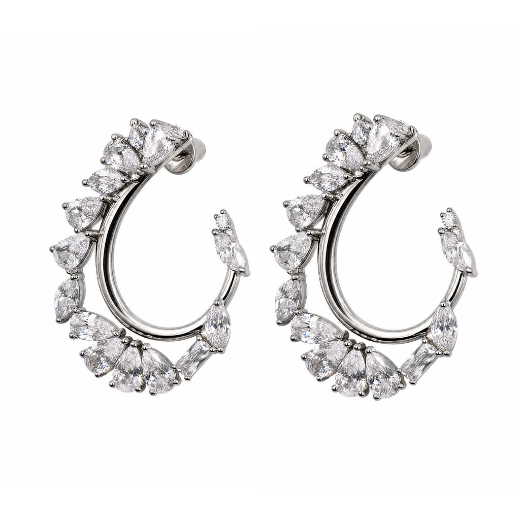 Asteria Celestial Halo Earrings