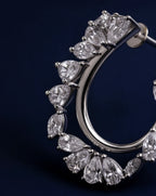 Asteria Celestial Halo Earrings