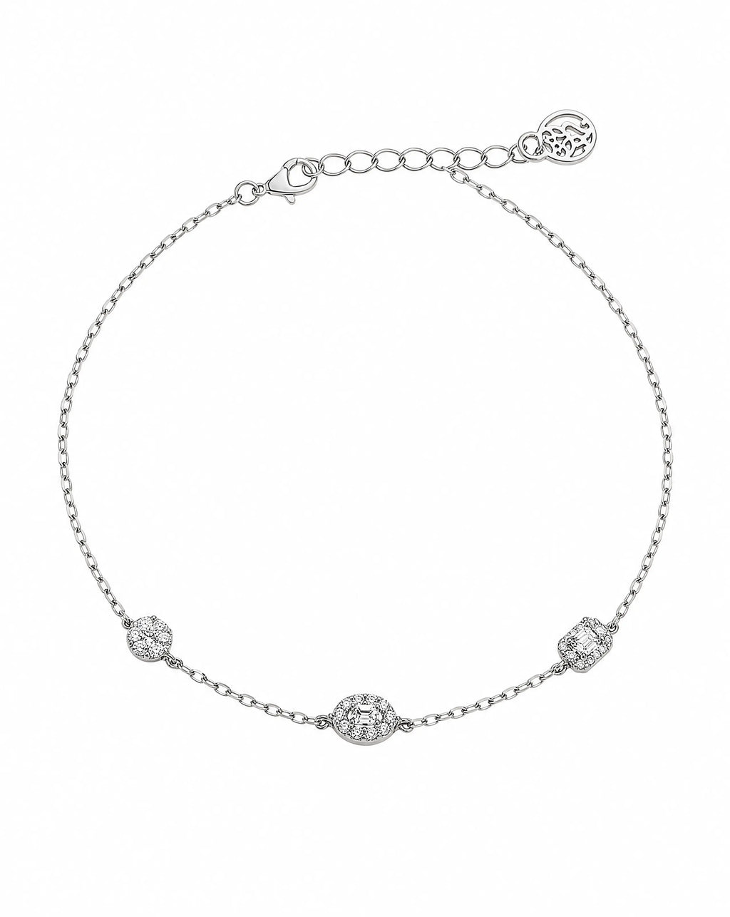 Asteria Crystal Stations Bracelet Delisa Jewelry