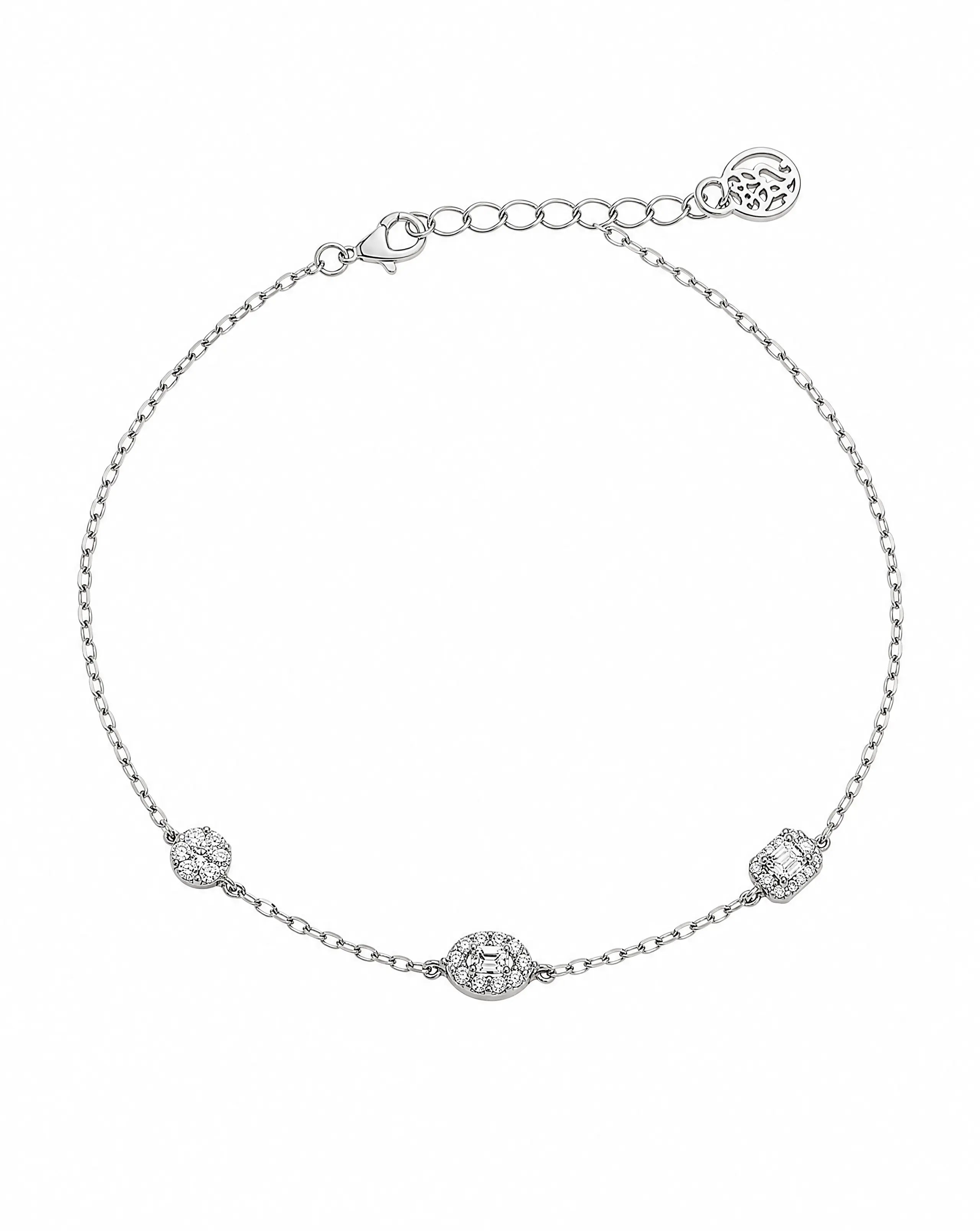 Asteria Crystal Stations Bracelet Delisa Jewelry