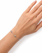 Asteria Crystal Stations Bracelet Delisa Jewelry