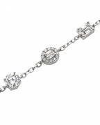 Asteria Crystal Stations Bracelet Delisa Jewelry