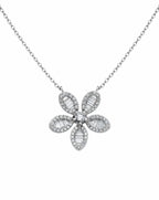 Asteria Bloom Pendant Necklace Delisa Jewelry