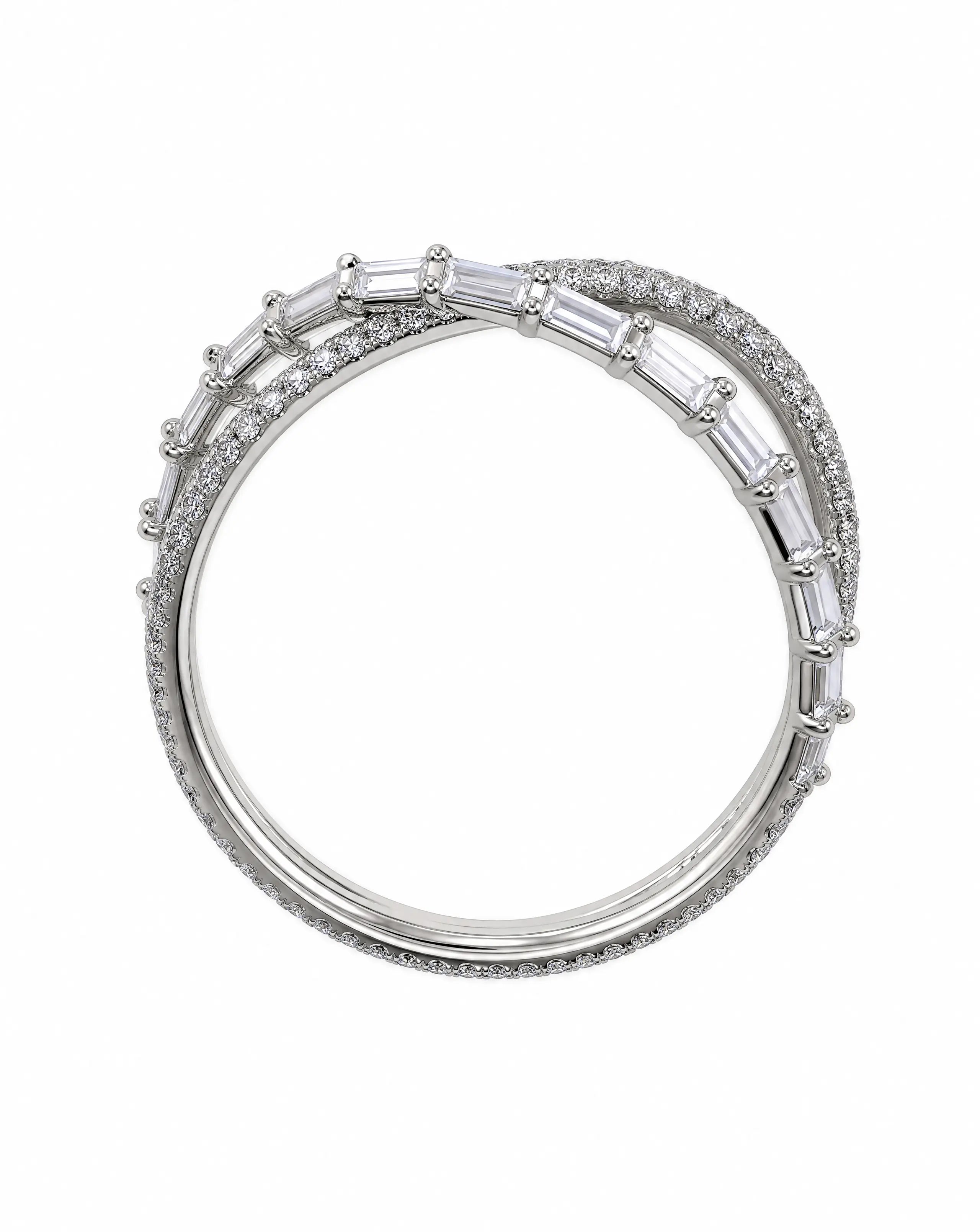 Asteria Dual Line Ring Delisa Jewelry