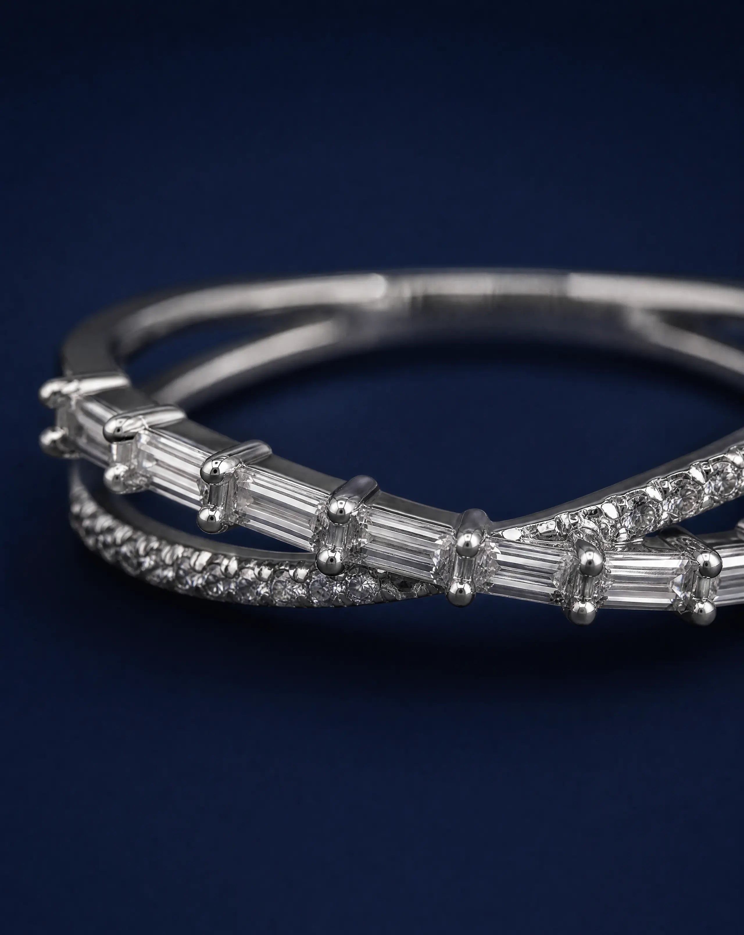 Asteria Dual Line Ring Delisa Jewelry