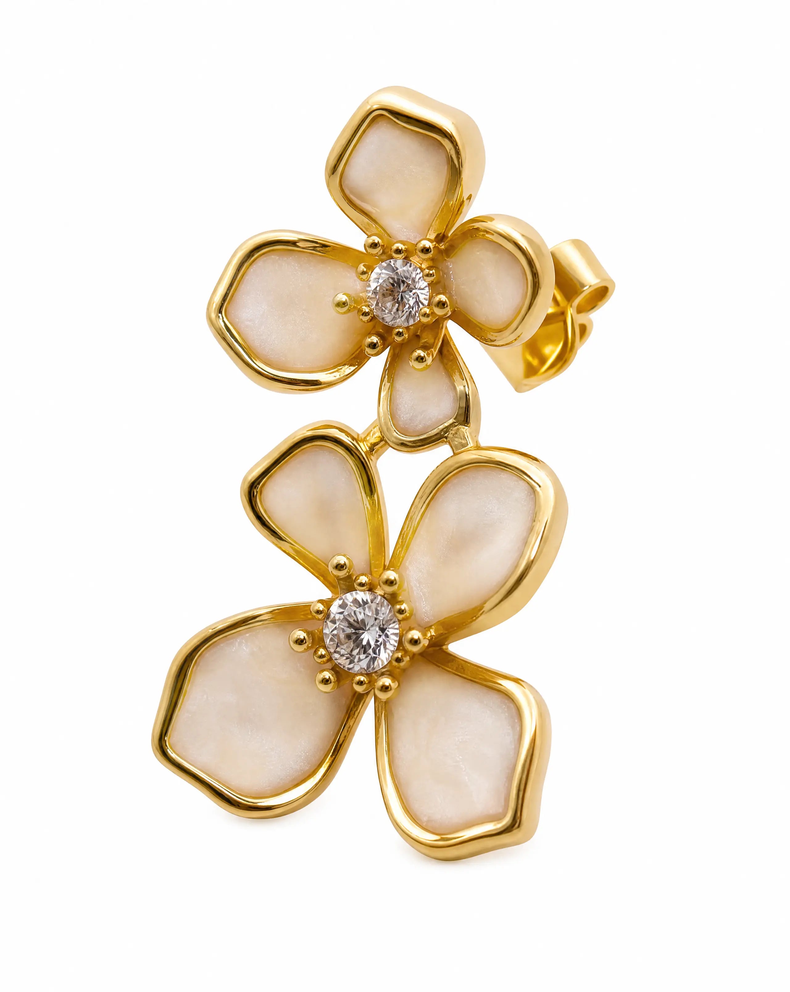 Asteria Blossom Stud Earrings