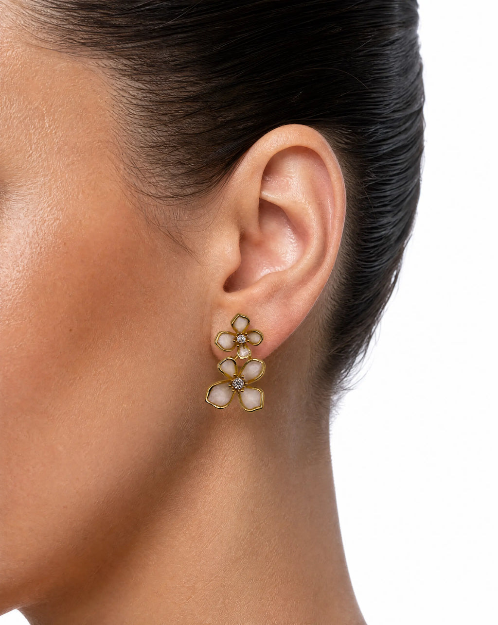 Asteria Blossom Stud Earrings