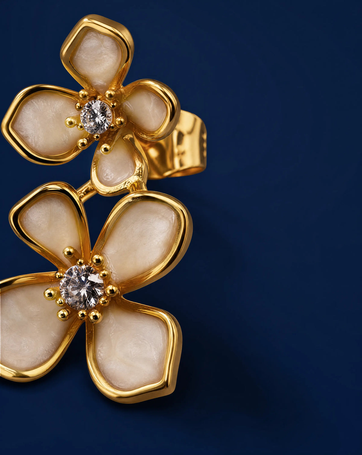 Asteria Blossom Stud Earrings