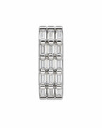 Asteria Emerald-Cut Huggie Earrings
