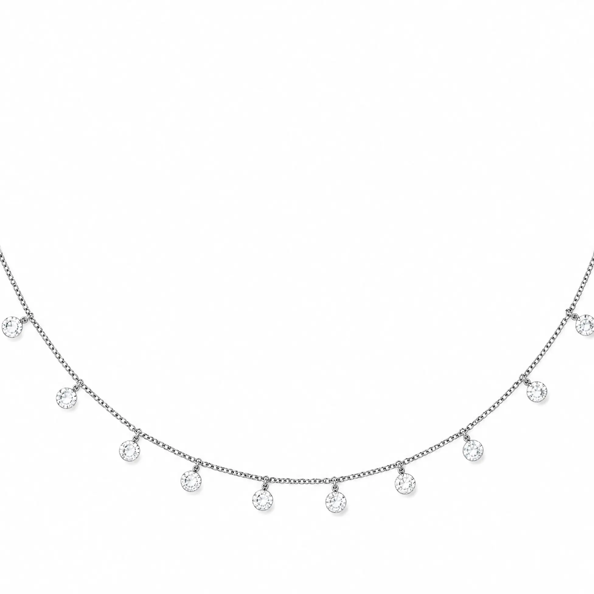 Delisa Luna Diamond Drop Necklace