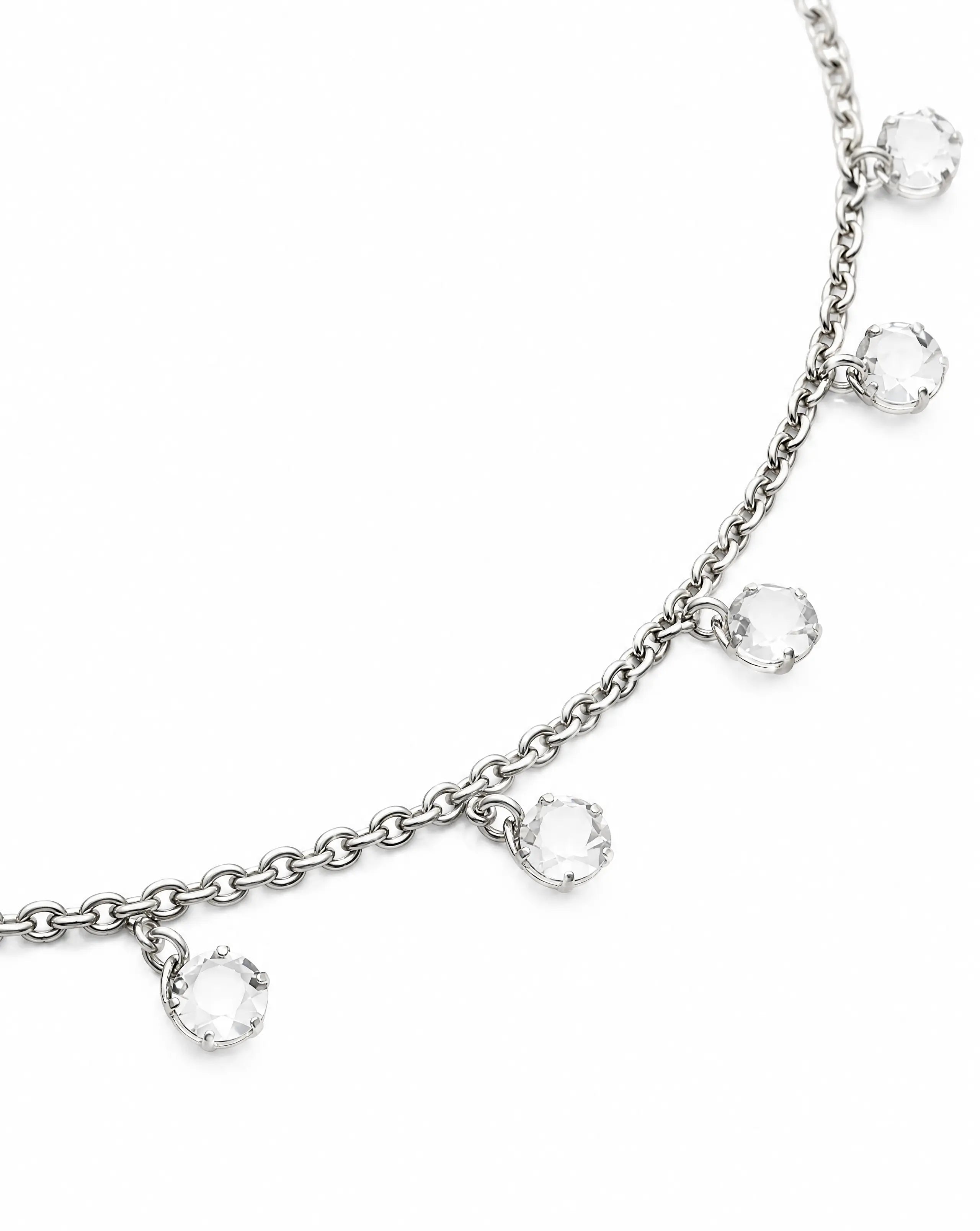 Delisa Luna Diamond Drop Necklace Delisa Jewelry
