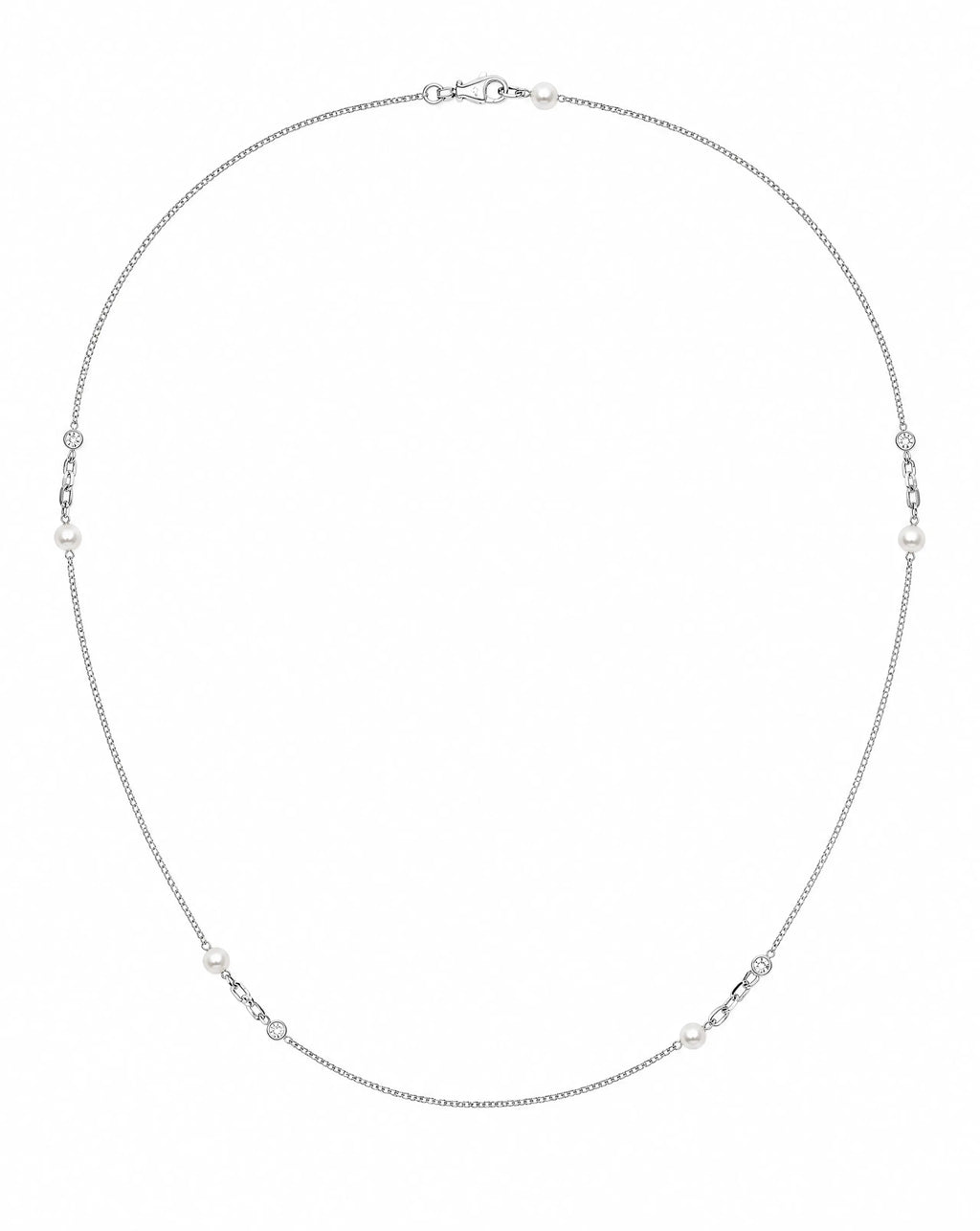 Pearl Muse Long Pearl Necklace Delisa Jewelry
