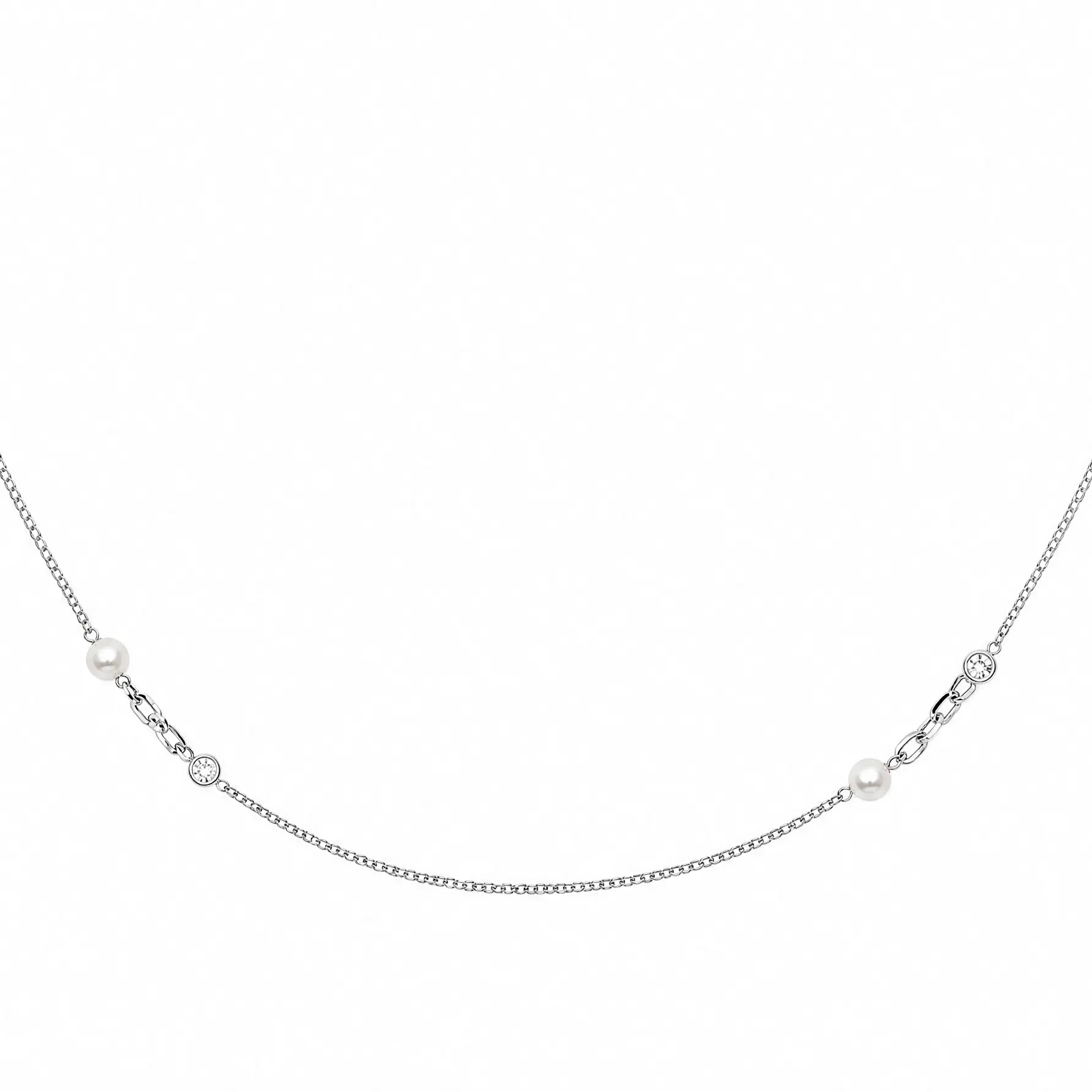 Pearl Muse Long Pearl Necklace Delisa Jewelry