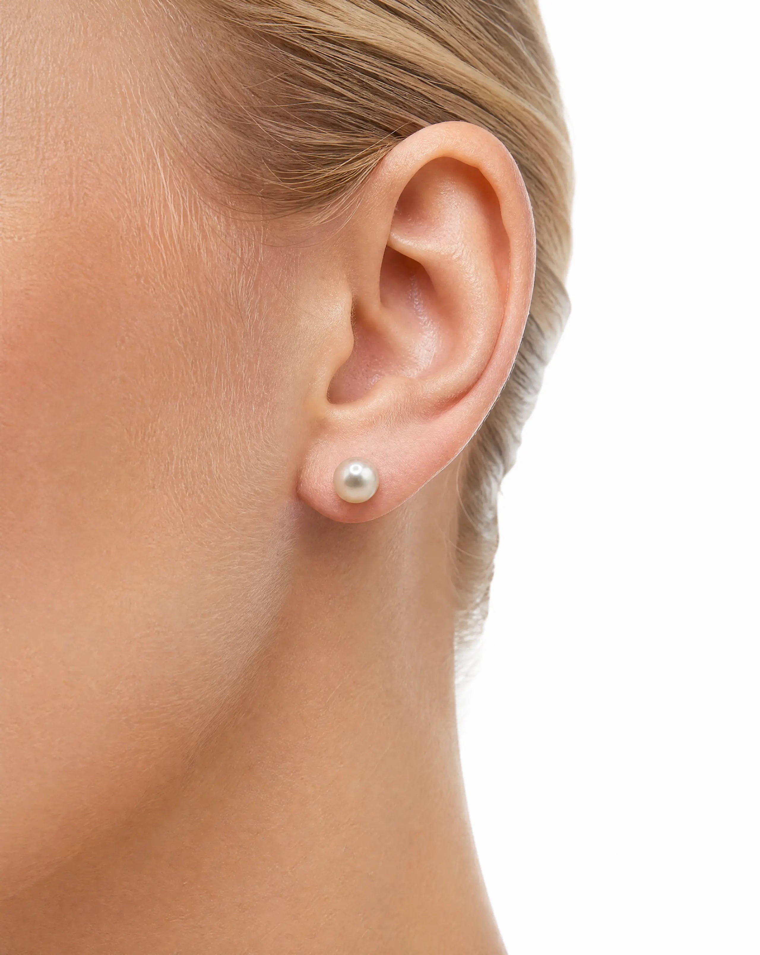 Pearl Muse Classic Pearl Stud Earrings Delisa Jewelry