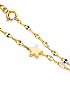 Rising Star Star Chain Bracelet Delisa Jewelry