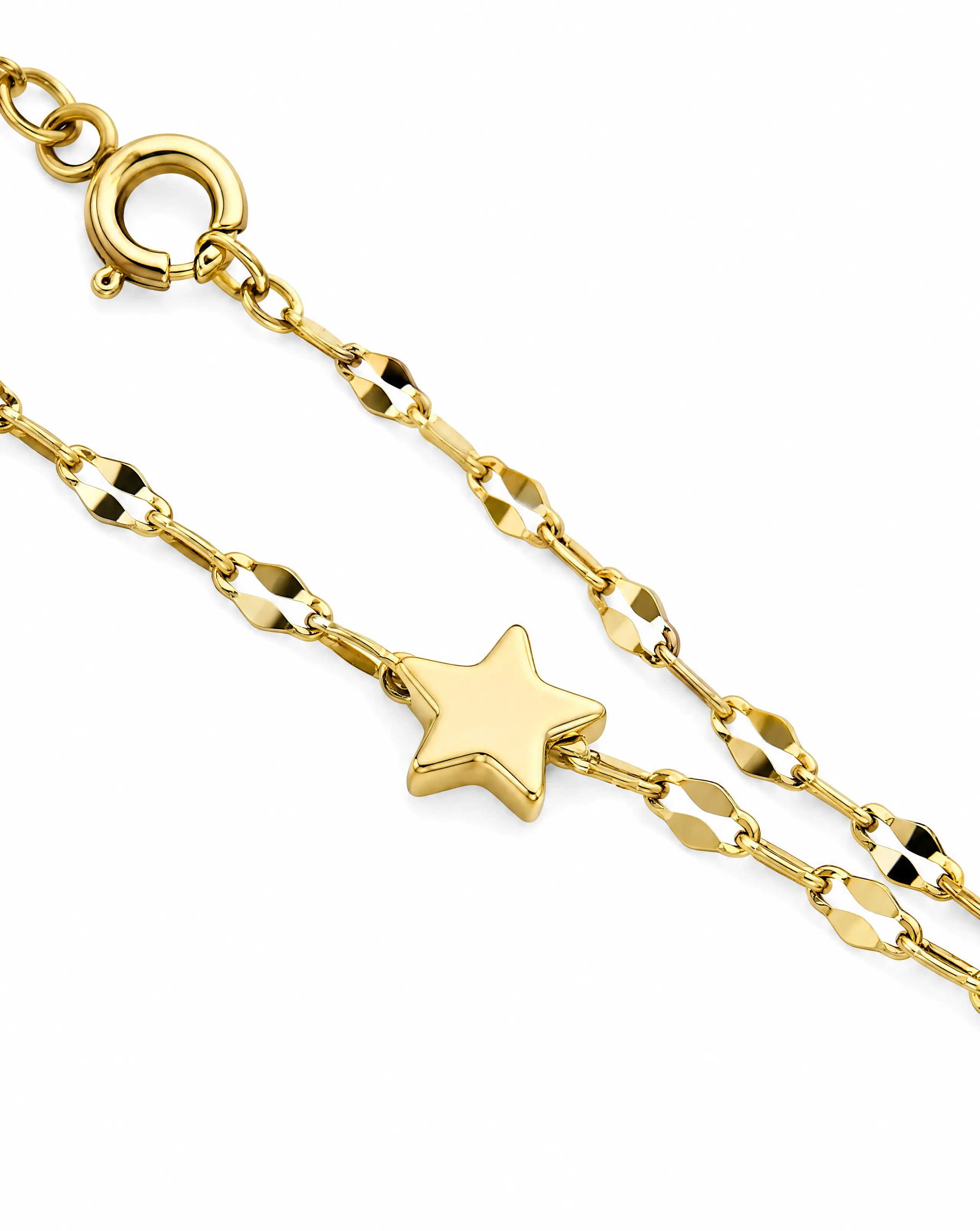 Rising Star Star Chain Bracelet Delisa Jewelry