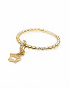 Rising Star Star Charm Ring - Delisa Jewelry
