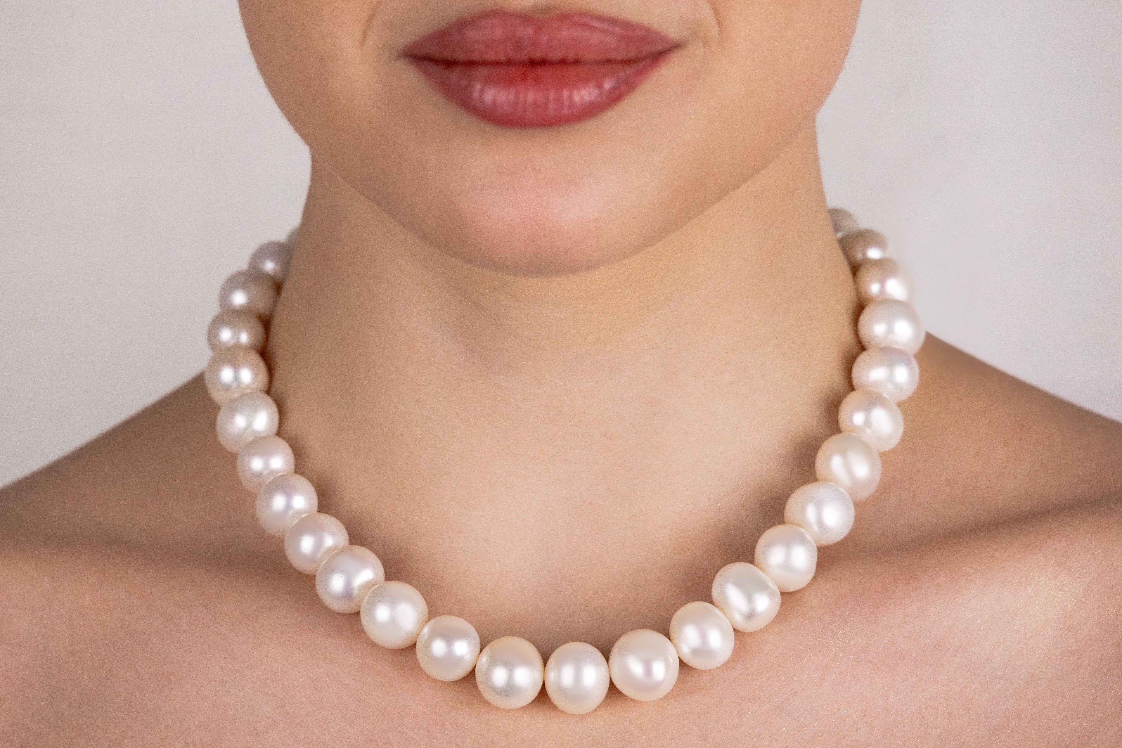 Classic Freshwater Pearl Necklace - Delisa Jewelry