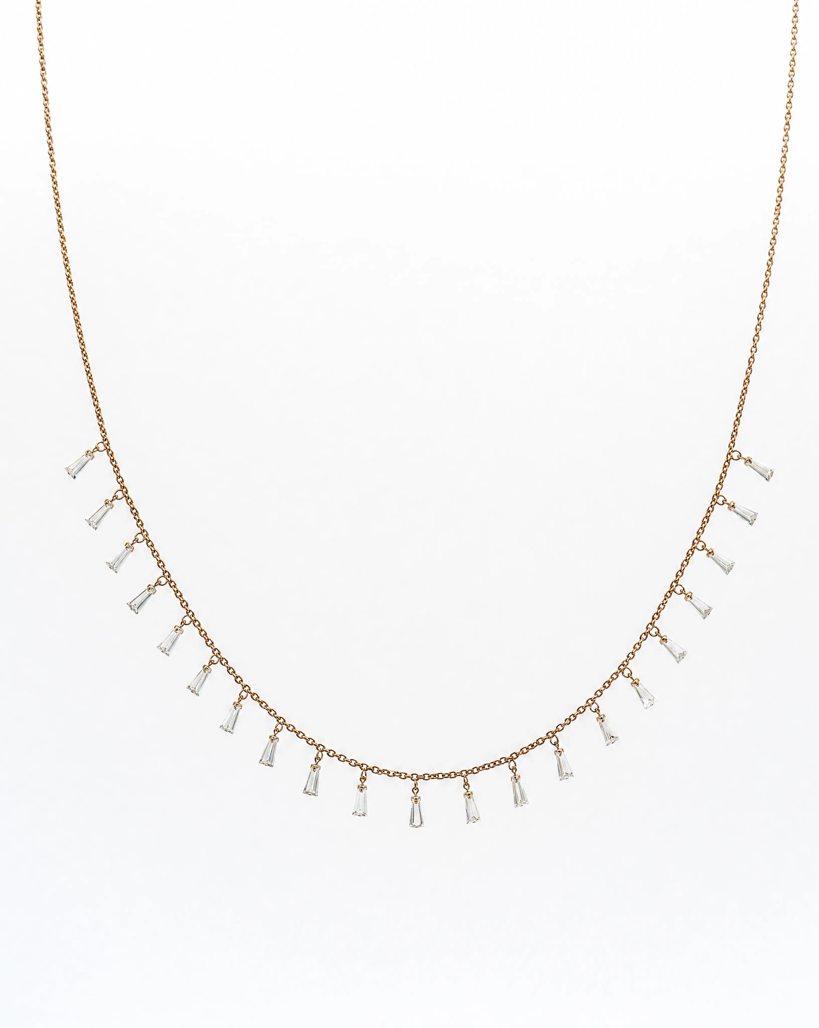 Delisa Cascade Diamond Necklace Delisa Jewelry