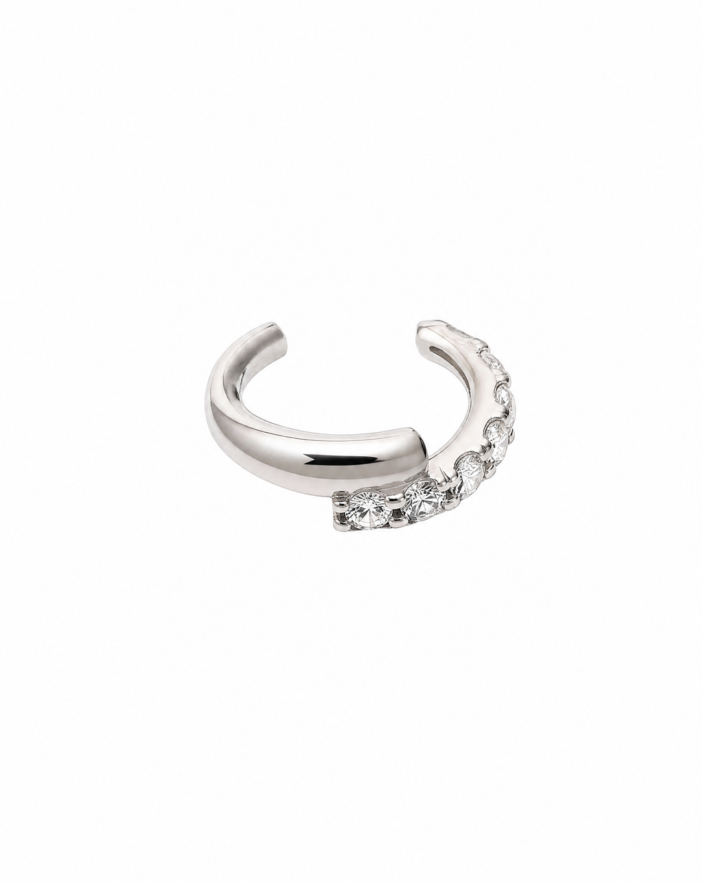 Asteria Dual Silver Ear Cuff Set Delisa Jewelry