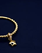 Rising Star Star Charm Ring Delisa Jewelry