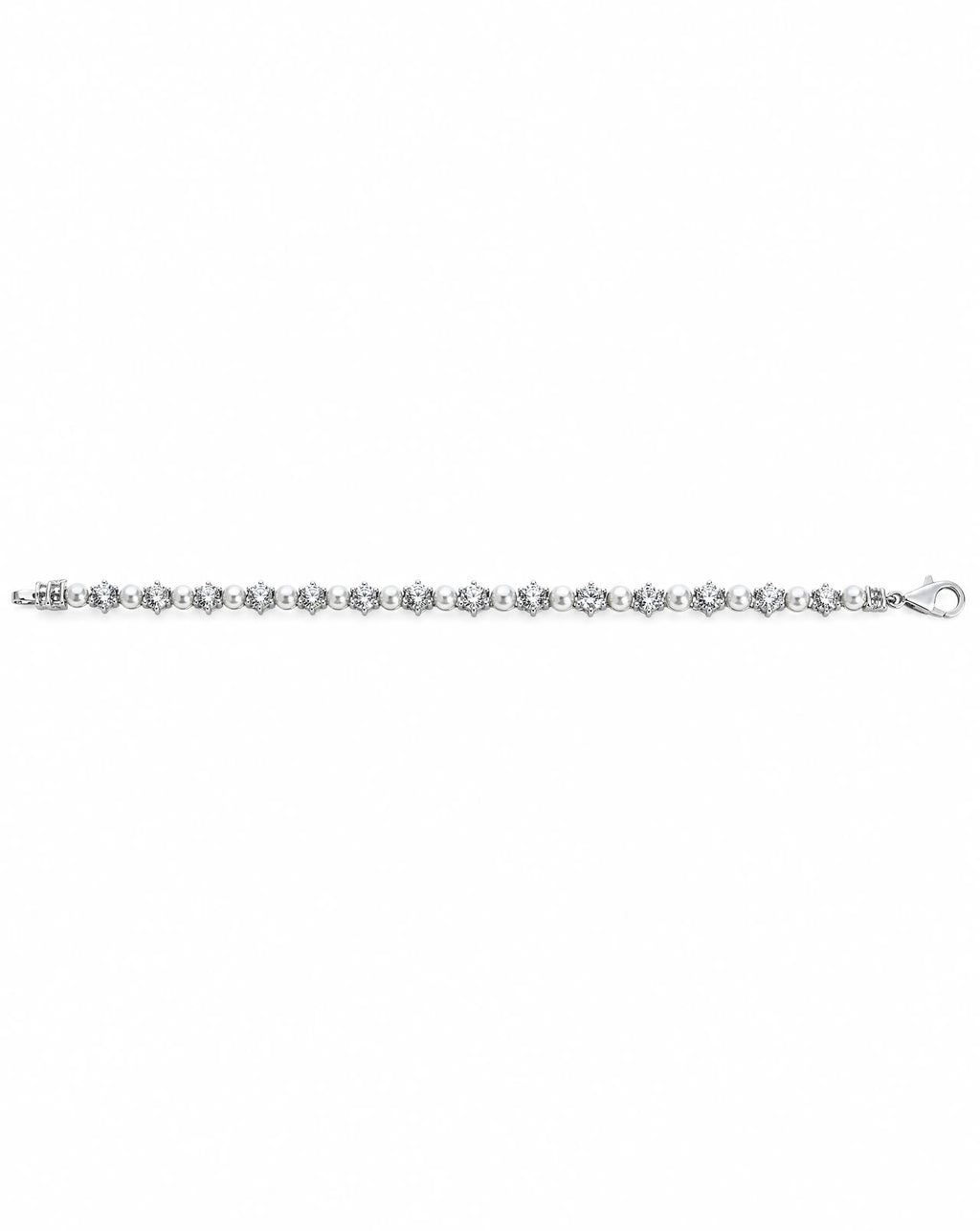 Asteria Pearl Tennis Bracelet Delisa Jewelry