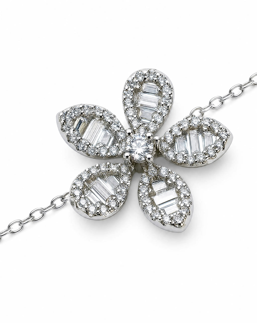 Asteria Blossom Crystal Bracelet Delisa Jewelry