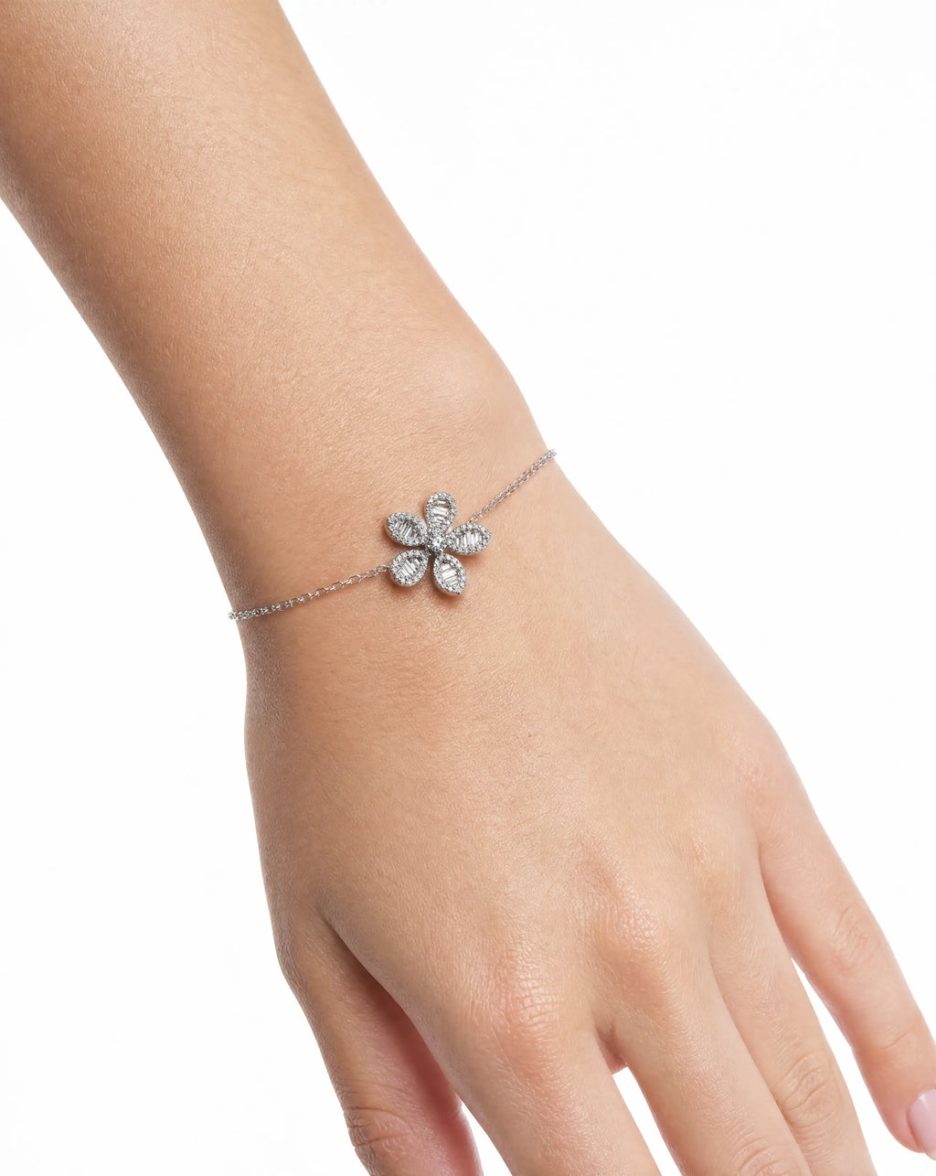 Asteria Blossom Crystal Bracelet Delisa Jewelry