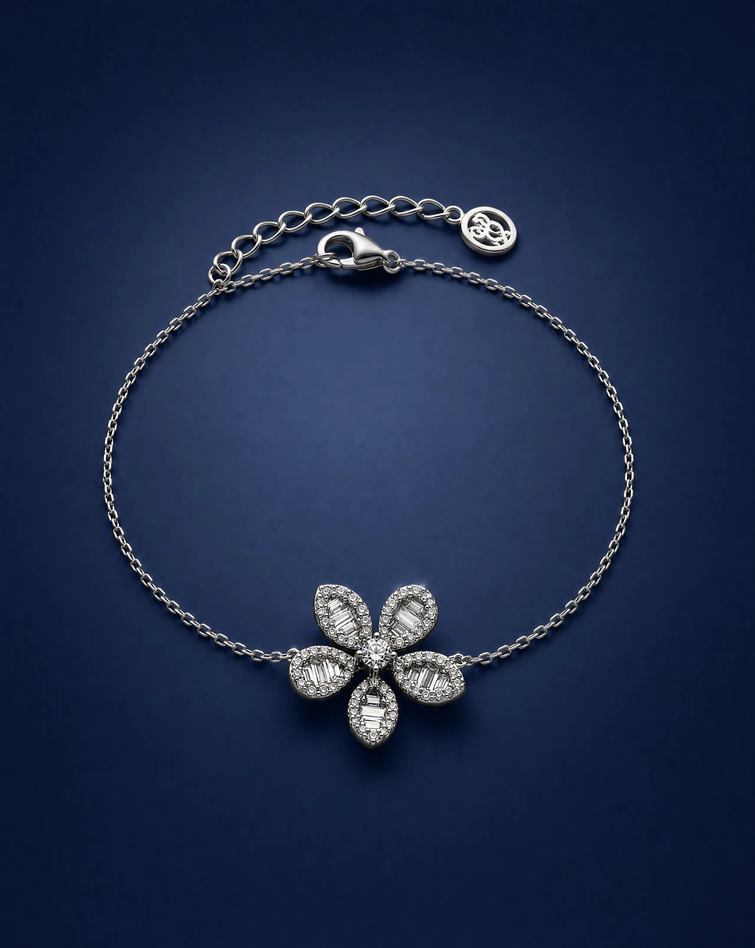 Asteria Blossom Crystal Bracelet Delisa Jewelry