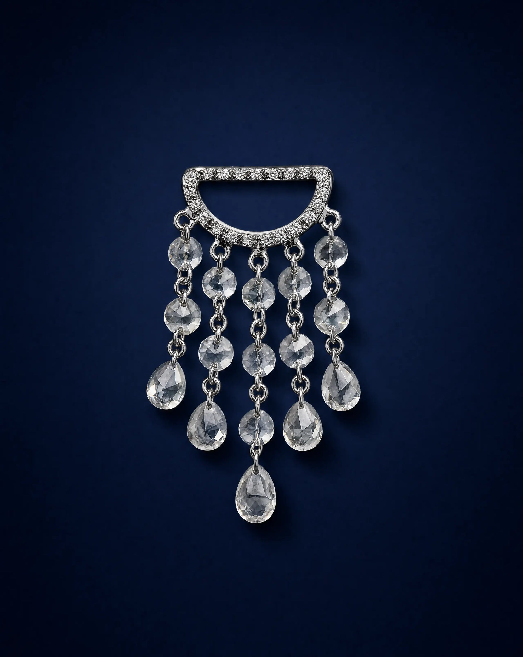 Delisa Celestia Diamond Cascade Earrings Delisa Jewelry