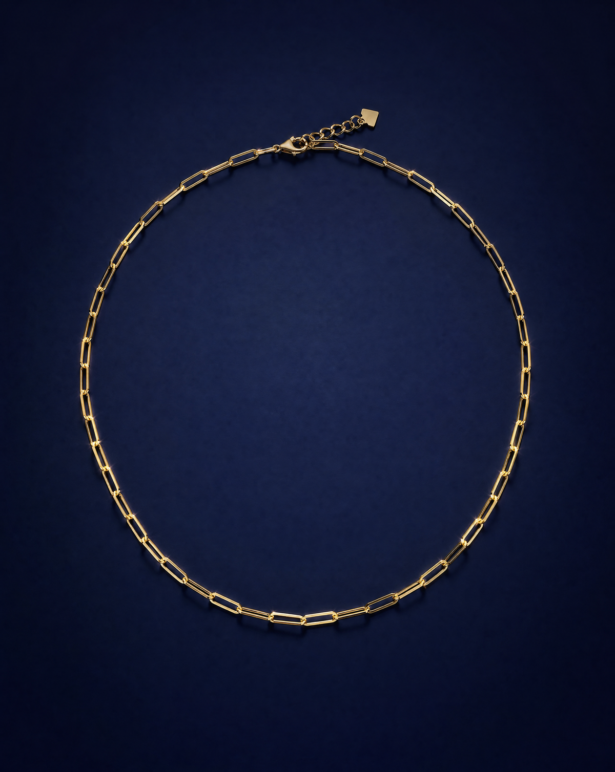 Rising Star Link Choker Necklace Delisa Jewelry