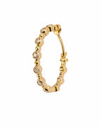 14K gold hoop earrings