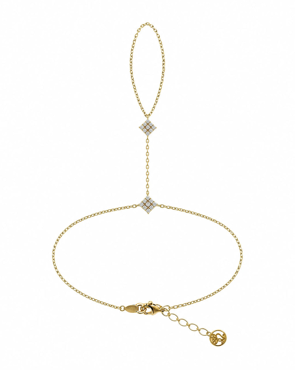 Asteria Celeste Double Star Bracelet Delisa Jewelry