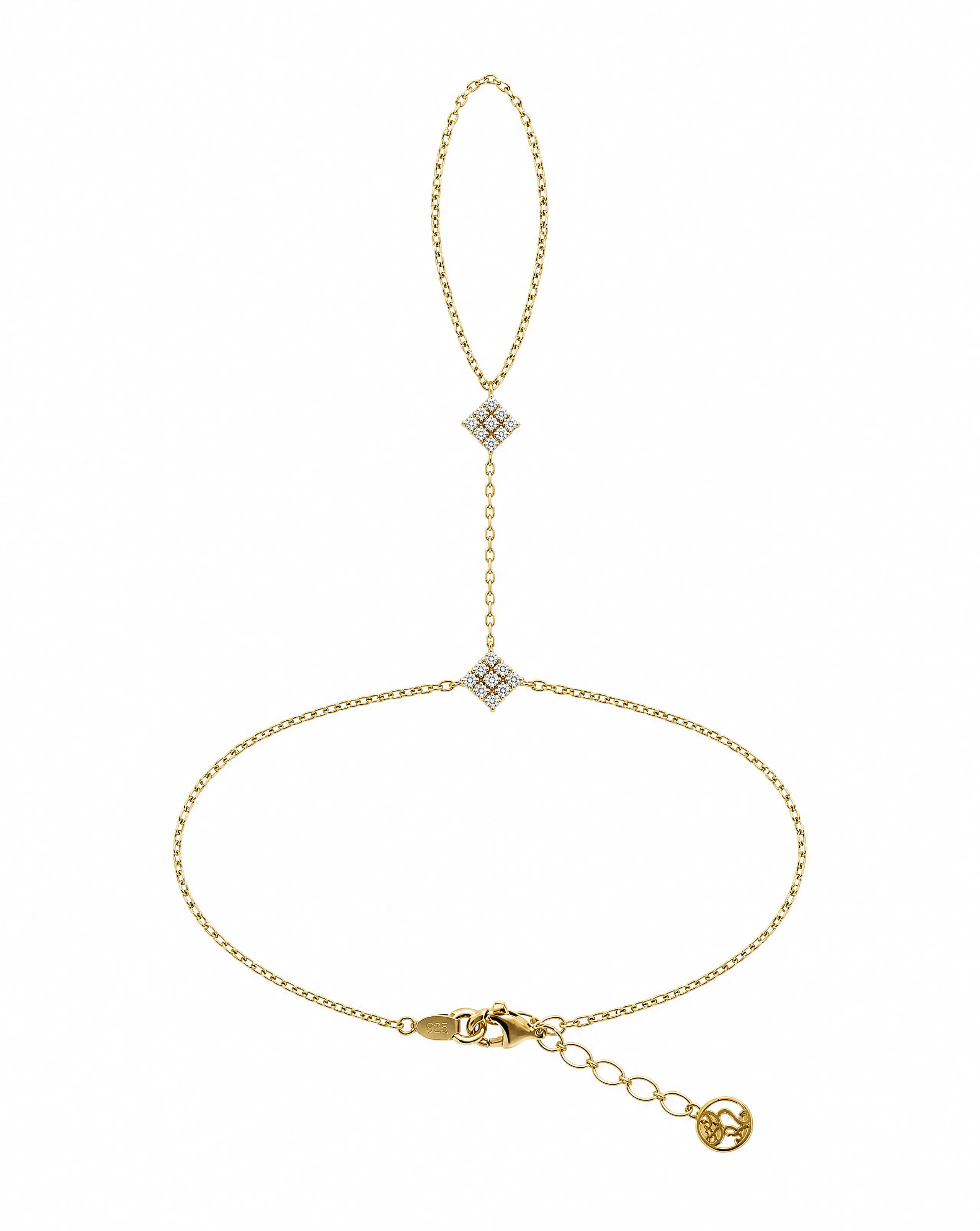 Asteria Celeste Double Star Bracelet Delisa Jewelry