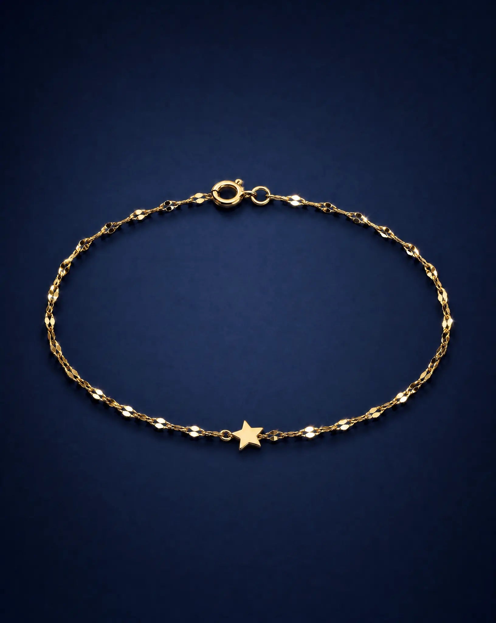 Rising Star Star Chain Bracelet Delisa Jewelry