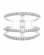 Asteria Infinity Frame Ring Delisa Jewelry