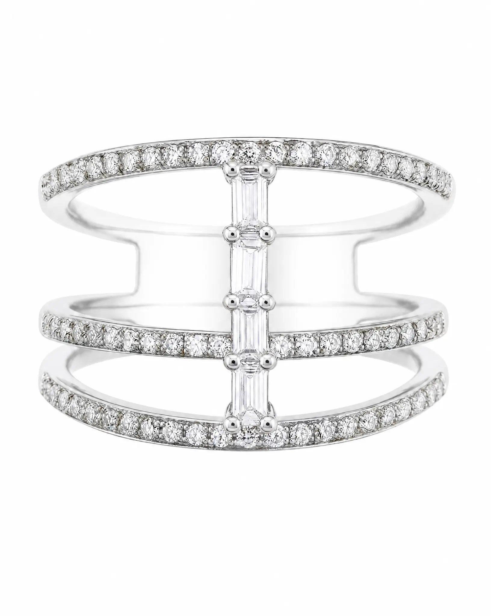 Asteria Infinity Frame Ring Delisa Jewelry