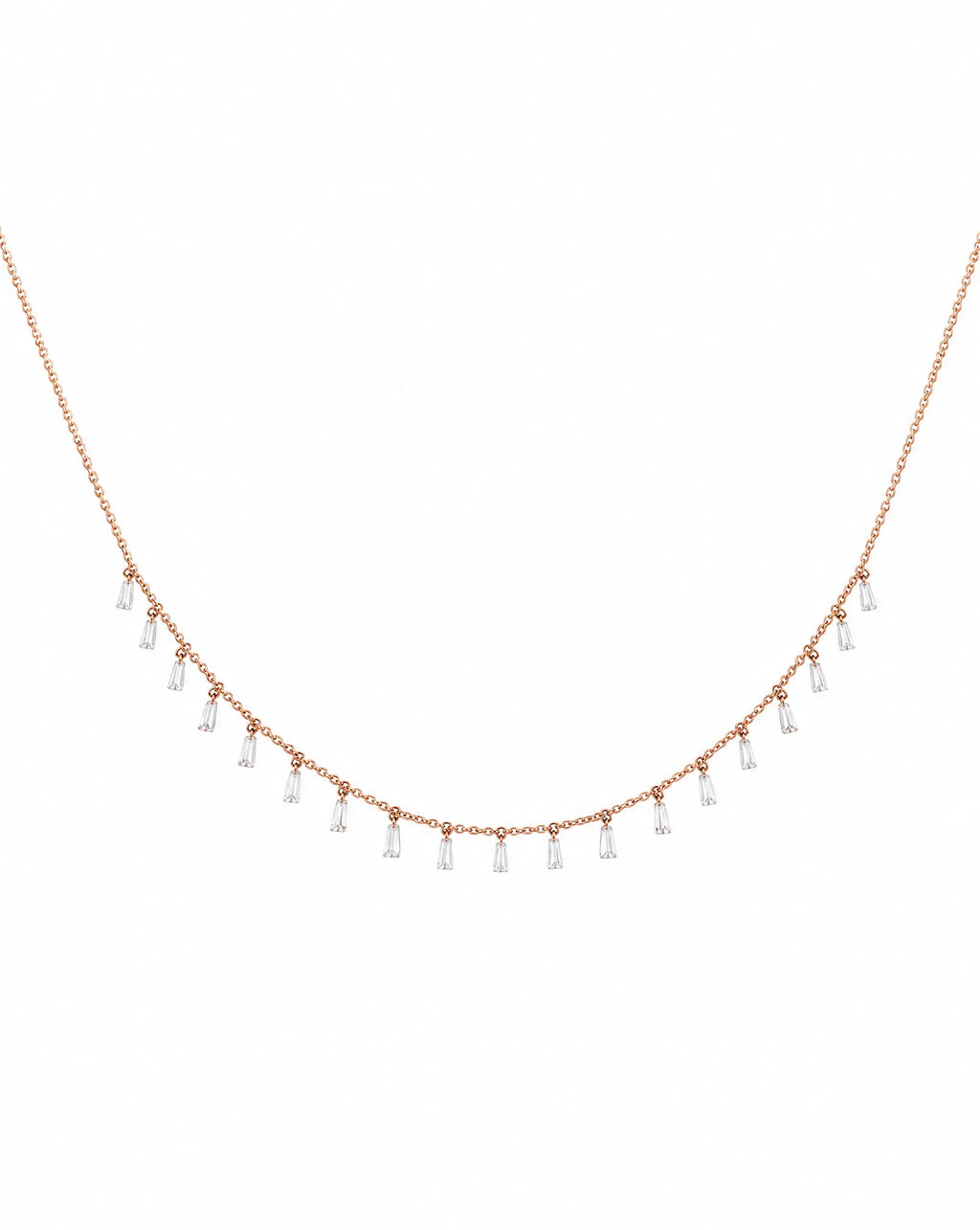 Delisa Cascade Diamond Necklace Delisa Jewelry