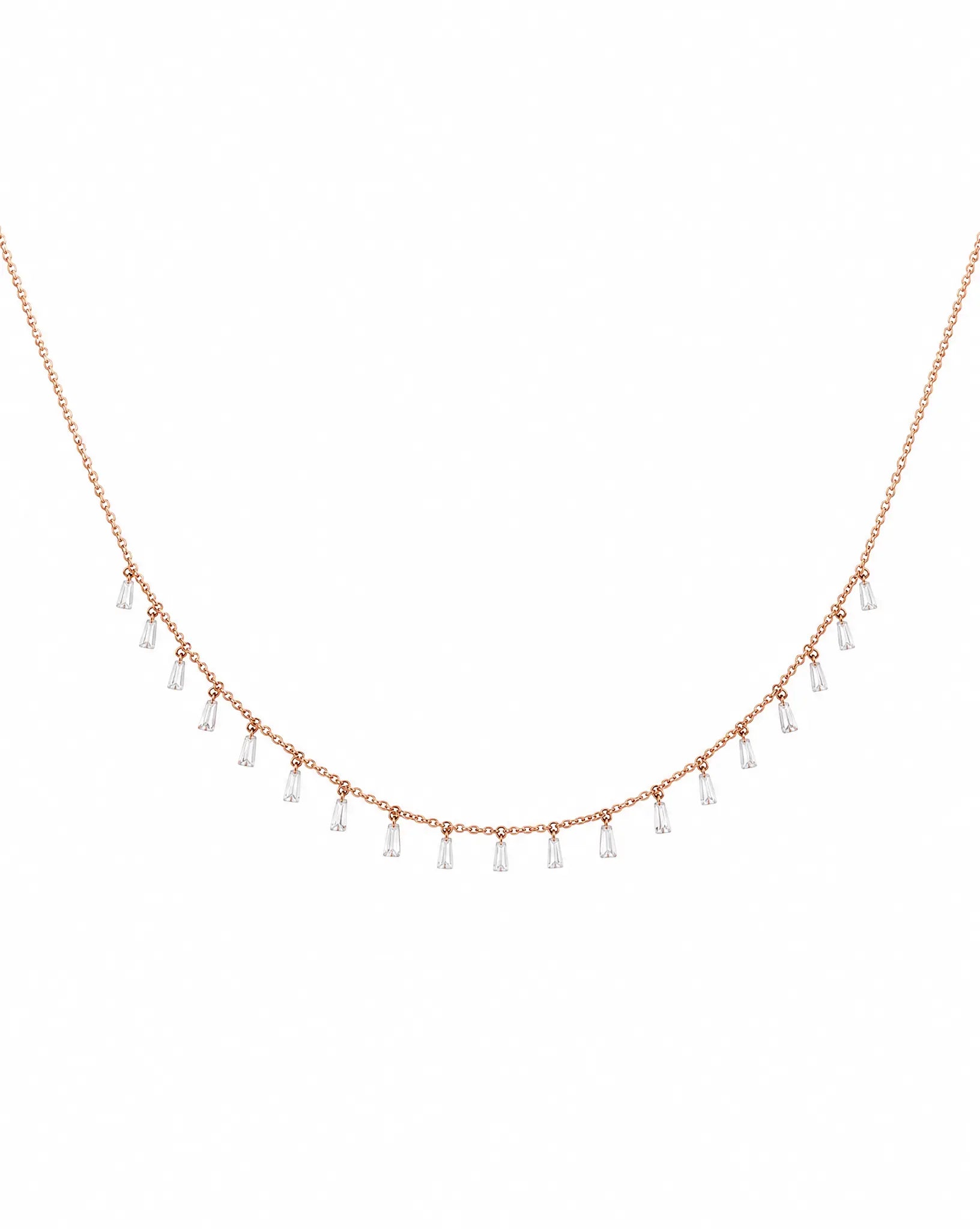 Delisa Cascade Diamond Necklace Delisa Jewelry