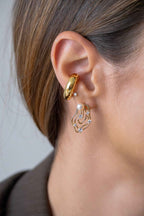 Asteria Sculptural Gold Ear Cuff