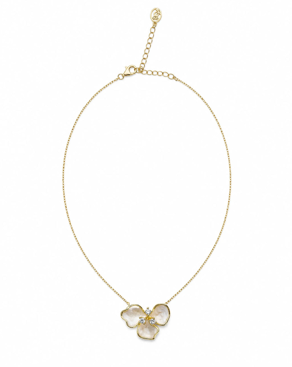 Asteria Blossom Chain Necklace Delisa Jewelry