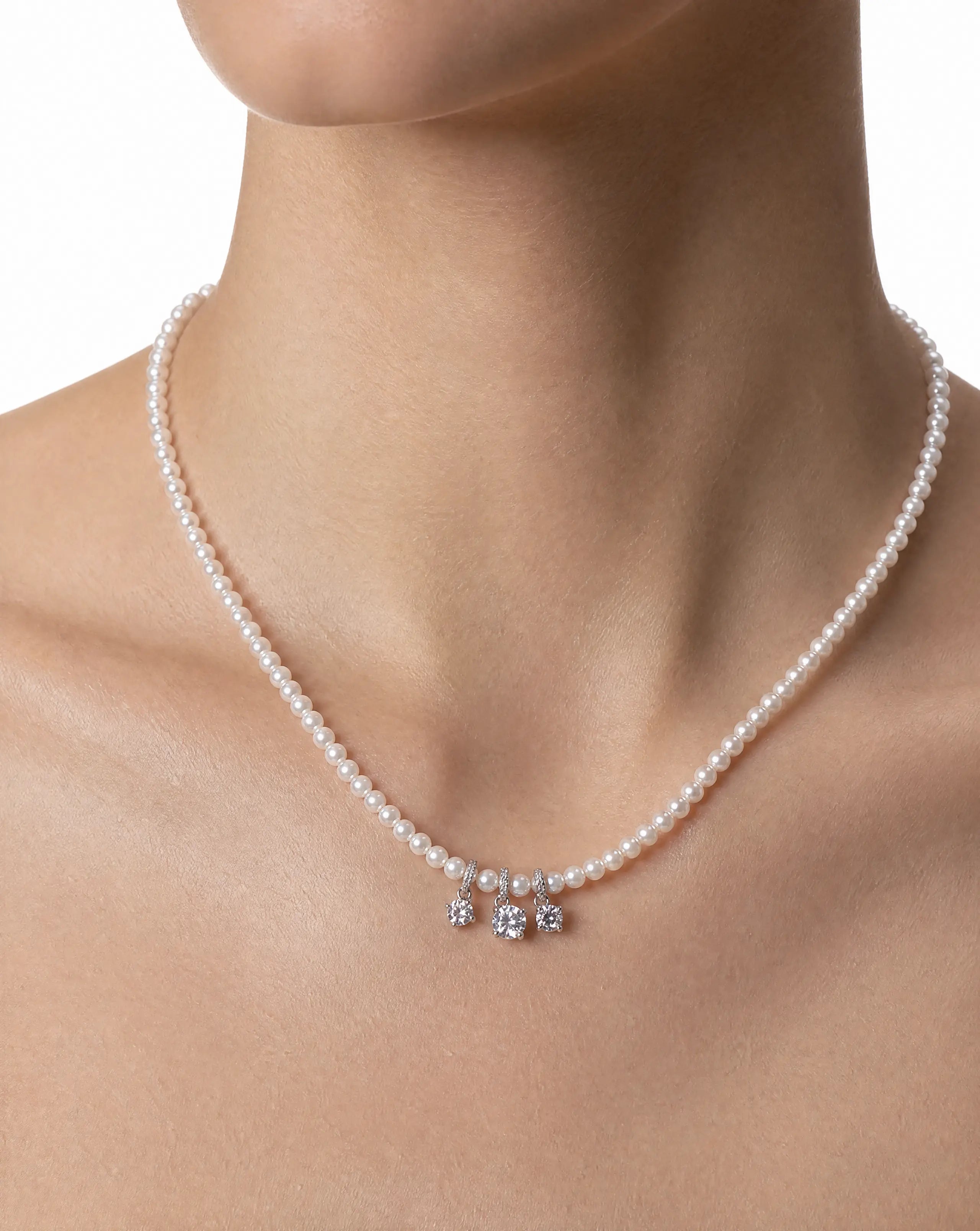 Pearl Muse Classic Pearl Necklace Delisa Jewelry