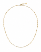 Rising Star Link Choker Necklace Delisa Jewelry