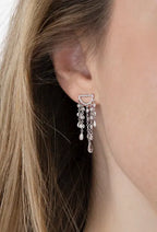 Delisa Celestia Diamond Cascade Earrings