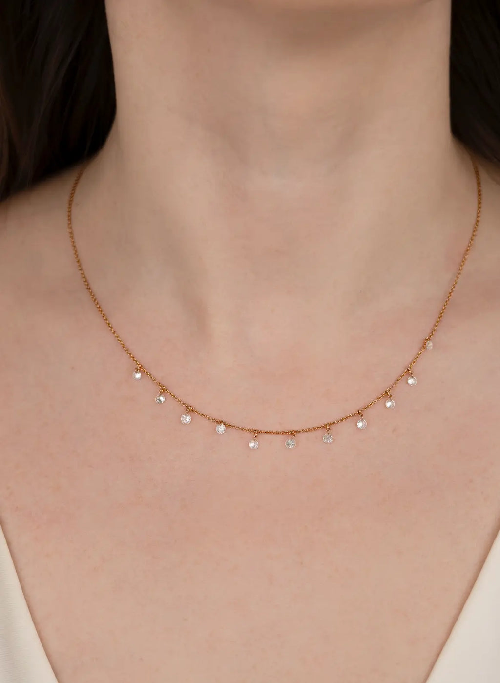 Delisa Stardust Diamond Necklace