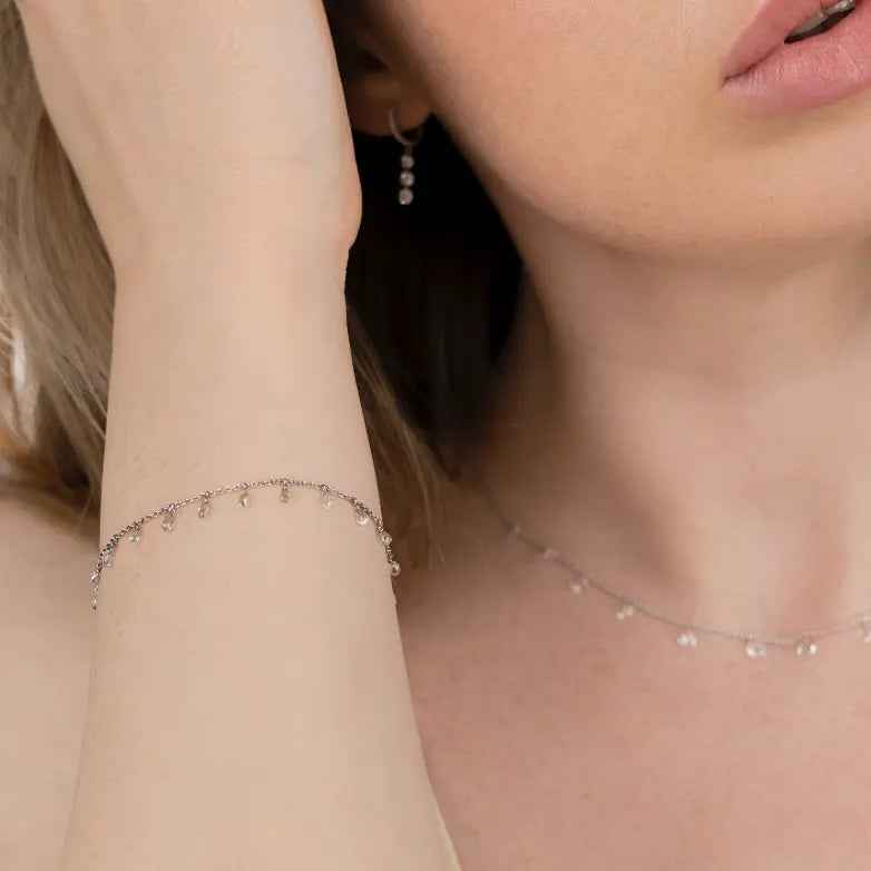 Delisa Diamond Cascade Bracelet