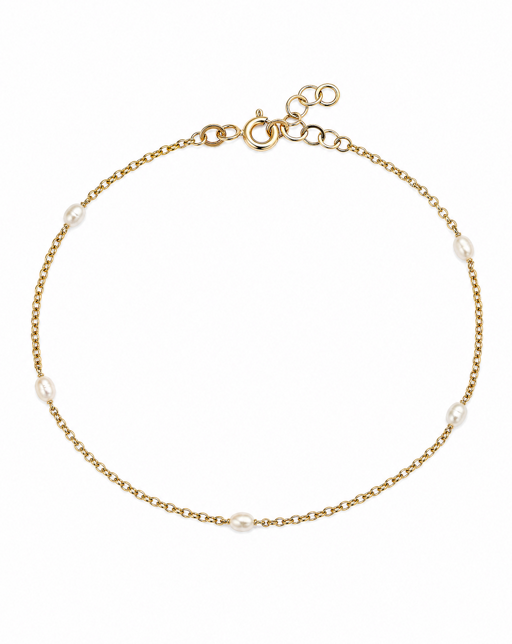 Rising Star Pearl Chain Bracelet Delisa Jewelry