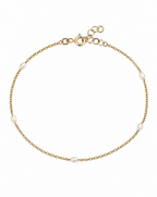 Rising Star Pearl Chain Bracelet Delisa Jewelry