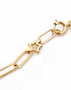 Rising Star Link Chain Bracelet