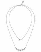 Asteria Layered Pendant Necklace Delisa Jewelry